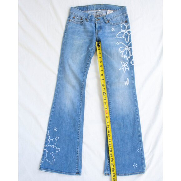 Lucky Brand Vintage Lil Maggie Floral Jeans - Picture 4 of 7